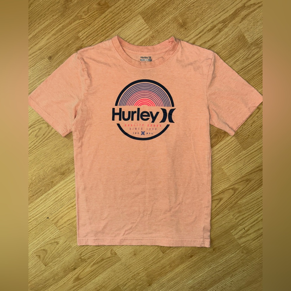 Hurley Coral Tee with Logo
